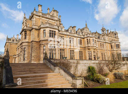 Thoresby Hall, a Ollerton,Nottinghamshire, Inghilterra Foto Stock