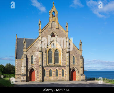 La libera Chiesa di Scozia, Gairloch, Wester Ross, Scotland, Regno Unito Foto Stock