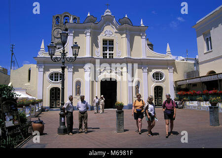 Anacapri, chiesa di Santa Sofia, isola di Capri, Italia, Europa Foto Stock