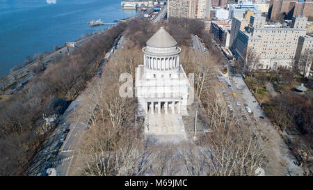 Concessione della tomba Upper West Side di Manhattan, New York City, Stati Uniti d'America Foto Stock