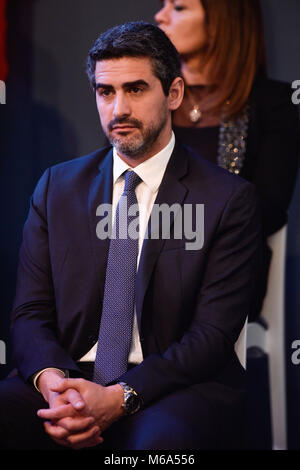 ROMA PRESENTAZIONE SQUADRA DI GOVERNO MOVIMENTO CINQUE STELLE M5S RICCARDO FRACCARO Foto Stock