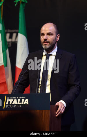 ROMA PRESENTAZIONE SQUADRA DI GOVERNO MOVIMENTO CINQUE STELLE M5S ANDREA ROVENTINI Foto Stock