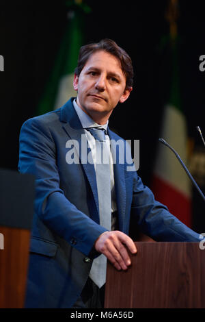 ROMA PRESENTAZIONE SQUADRA DI GOVERNO MOVIMENTO CINQUE STELLE M5S PASQUALE TRIDICO Foto Stock