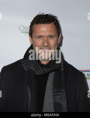 Santa Monica, Stati Uniti d'America. 01 Mar, 2018. Jason O'Mara assiste il XIII annuale di Oscar Wilde Awards a Bad Robot su Marzo 1, 2018 in Santa Monica, California. Credito: la foto di accesso/Alamy Live News Foto Stock