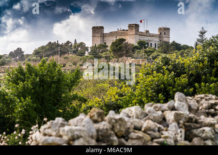 Verdala Palace,Malta, l'Europa. Foto Stock