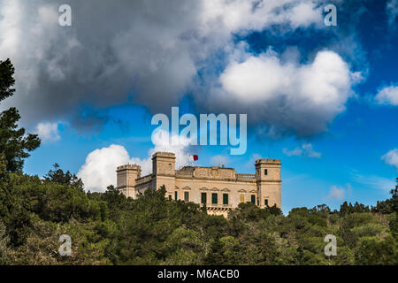 Verdala Palace,Malta, l'Europa. Foto Stock