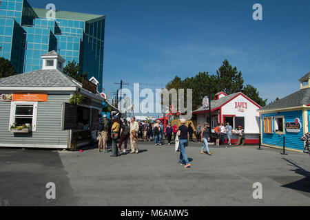 Negozi di fronte al mare Halifax Nova Scotia Foto Stock