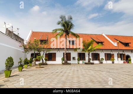 Fortezza Sunda Kalepa con museo marittimi di Jakarta, isola di Giava I Foto Stock