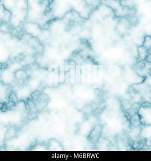 White Blue Marble patterns texture di sfondo astratto Foto Stock