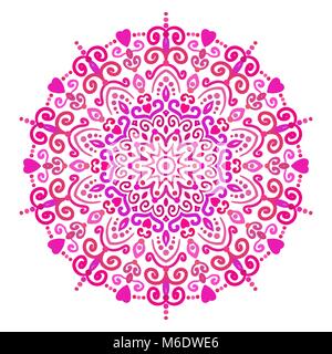 Mandala vettore elemento di design Illustrazione Vettoriale