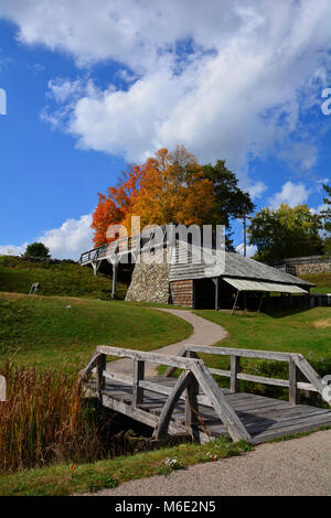 Salem e Marittima Saugus Iron Works . Foto Stock