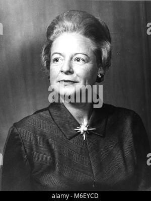 Martha Mitchell, moglie di U S Attorney General, John Mitchell, Washington DC, 1971. Foto Stock