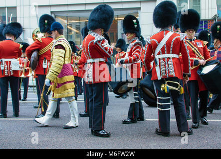 Funerali di Stato di Margaret Thatcher, Londra, Inghilterra, Regno Unito; Foto Stock