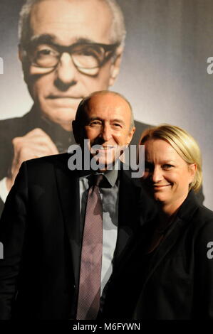 Celebrità frequentare la serata di apertura di Lumiere Film Festival, Lione, Francia Foto Stock