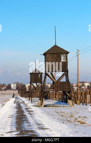 Majdanek campo di concentramento complesso memoriale in Lublin, Polonia Foto Stock