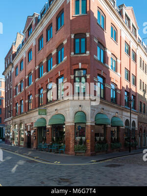 L'Edera Cafe, Marylebone Lane, London, England, Regno Unito Foto Stock