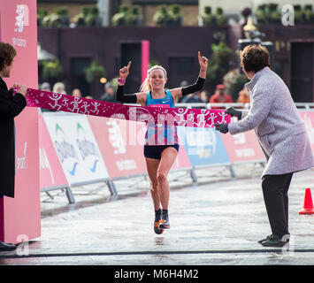 2018 vitalità grande mezza maratona Foto Stock