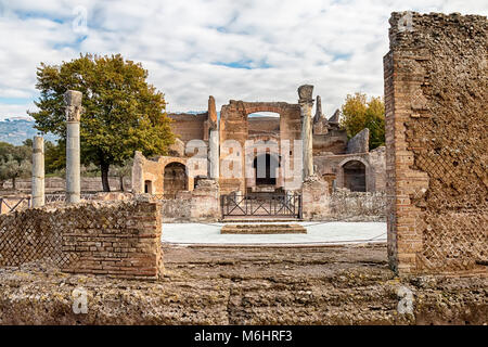 Villa Adriana, Tivoli, Lazio, Italia Foto Stock