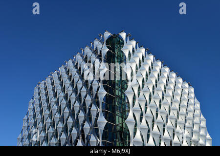 Ambasciata degli Stati Uniti d'America (USA), Nine Elms Lane, Wandsworth, Londra, Regno Unito Foto Stock