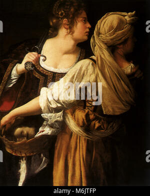 Artemisia Gentileschi - Giuditta E La Sua Serva Foto stock - Alamy