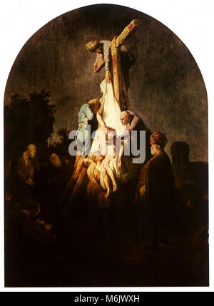 La discesa dalla Croce, Rembrandt Harmensz van Rijn, 1631. Foto Stock