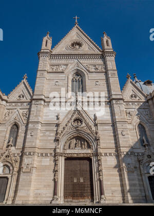 Duomo di Napoli, Italia Foto Stock