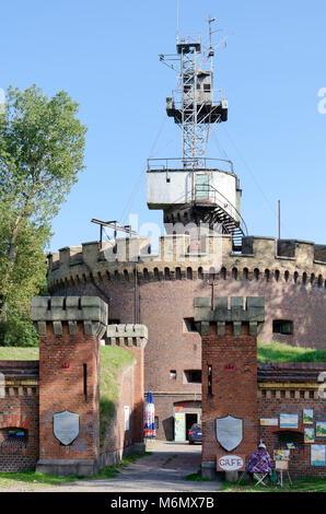 L'Angel's Fort, dal 1845-58, modellato sull'Adriana (mausoleo odierna Castel Sant'Angelo a Roma) .Swinoujscie, ad ovest della provincia di Pomerania, Polonia Foto Stock