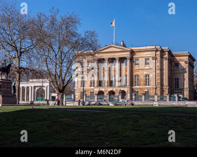 Apsley House, Hyde Park Corner, Londra Foto Stock