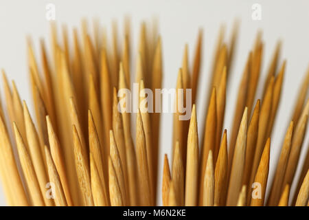 Gli spiedini di bambù Foto Stock