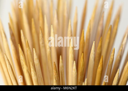 Gli spiedini di bambù Foto Stock