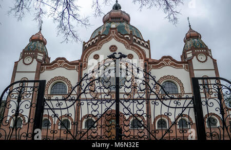 Subotica, Serbia - sinagoga ebraica Foto Stock