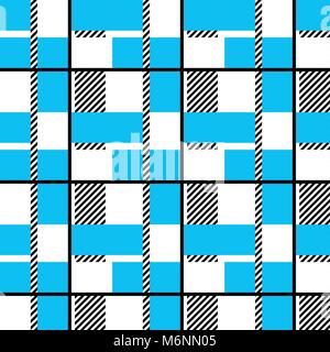 Plaid seamless pattern Illustrazione Vettoriale