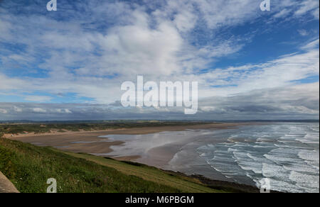Saunton sands beach North Devon Regno Unito Foto Stock