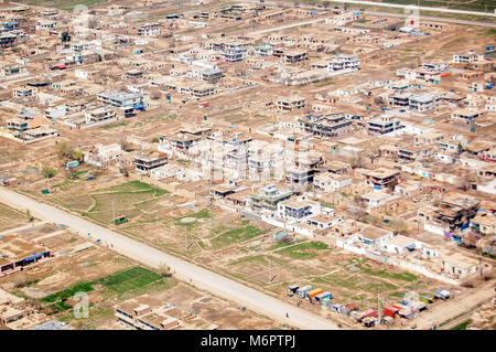 Foto aerea di Kabul Afghanistan della città e i nuovi edifici in costruzione Foto Stock