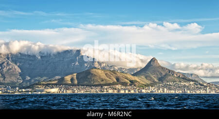 Panorama di Cape Town, Sud Africa Foto Stock