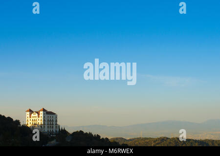 Lo Skyline di Barcellona Foto Stock