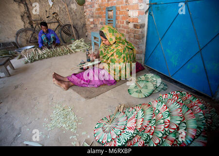 Ventola Palmyrah (pata Taal'r Pakha). Foto Stock