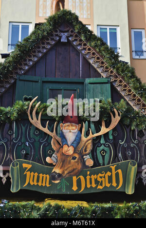 Mercatino di Natale in Germania, Colonia, dettagli Foto Stock