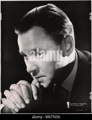 Herbert Marshall, Ritratto di pubblicità per i film, 'corrispondente estero', gli artisti uniti, 1940 Foto Stock