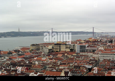 Baixa, Lisbona, Portogallo Foto Stock
