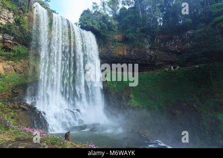 Dambri waterfall - di Lam Dong Vietnam Foto Stock