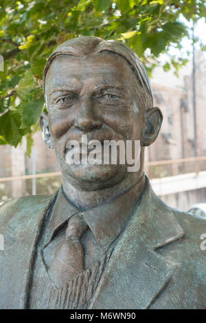 John O'Hara autore statua in Pottsville PA Foto Stock