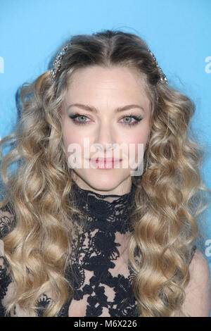 Los Angeles, California, USA. 6 Marzo, 2018. Amanda Seyfried 03/06/2018 La prima mondiale di "Gringo" tenutosi a L.A. Live Regal Cinemas a Los Angeles, CA Foto di Izumi Hasegawa / HollywoodNewsWire.co Credito: Hollywood News filo Inc./Alamy Live News Foto Stock