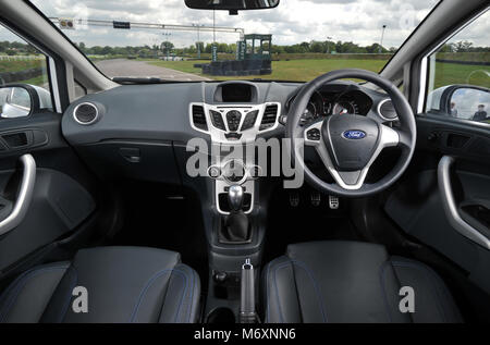 2011 Ford Fiesta europei e britannici di auto di piccole dimensioni Foto Stock