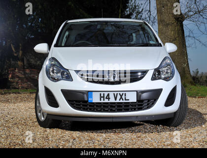 2011 Vauxhall Corsa British auto piccola Foto Stock