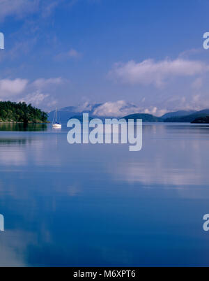 Mud Bay, Lopez Island, le Isole San Juan, Washington Foto Stock