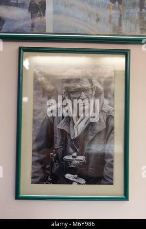 Il Requiem foto mostra presso il Museo dei Resti della Guerra, Città di Ho Chi Minh, Vietnam Foto Stock