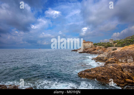 Castello del Boccale, Livorno, Toscana, Italia Foto Stock