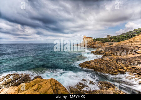 Castello del Boccale, Livorno, Toscana, Italia Foto Stock