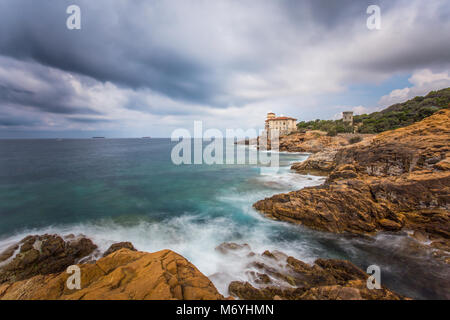 Castello del Boccale, Livorno, Toscana, Italia Foto Stock